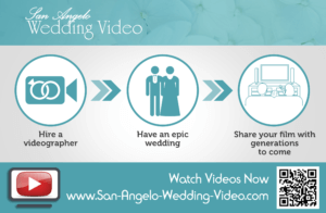 Flyer printed for San Angelo Wedding Video